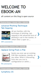 Mobile Screenshot of ebook-an.blogspot.com