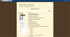 Desktop Screenshot of followmeonnet.blogspot.com