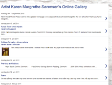 Tablet Screenshot of karensgallery.blogspot.com