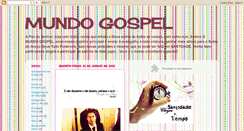 Desktop Screenshot of mundogospeljovens.blogspot.com