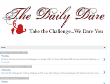 Tablet Screenshot of dailydare4u.blogspot.com