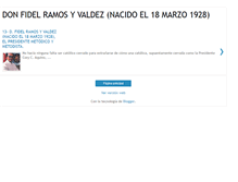 Tablet Screenshot of fidelramosyvaldez.blogspot.com