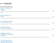 Tablet Screenshot of ghil-c-tutorials.blogspot.com