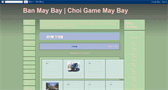 Desktop Screenshot of choigamemaybay.blogspot.com