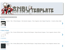 Tablet Screenshot of anbu-template.blogspot.com