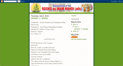Desktop Screenshot of mahdibooks.blogspot.com