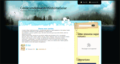 Desktop Screenshot of conocelsistemasolar.blogspot.com