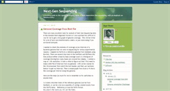 Desktop Screenshot of nextgenseq.blogspot.com