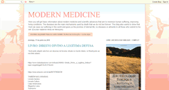 Desktop Screenshot of medicinamodernaedeus.blogspot.com