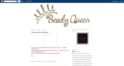 Desktop Screenshot of beadyqueen.blogspot.com