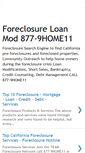 Mobile Screenshot of freeforeclosurehotline.blogspot.com