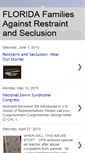 Mobile Screenshot of floridafamiliesagainstrestraint.blogspot.com