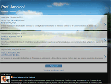 Tablet Screenshot of falaprofarnoldo.blogspot.com