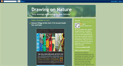 Desktop Screenshot of drawingonnature.blogspot.com