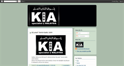 Desktop Screenshot of kiaspecialistmalaysia.blogspot.com