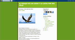 Desktop Screenshot of elporquedelascosas2010.blogspot.com