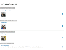 Tablet Screenshot of laryngectomees.blogspot.com