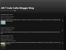 Tablet Screenshot of chriscatto.blogspot.com
