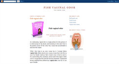 Desktop Screenshot of fishy-vaginal-odor.blogspot.com