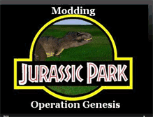 Tablet Screenshot of moddingjurassicpark.blogspot.com