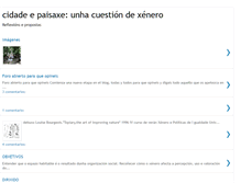 Tablet Screenshot of cidadepaisaxexenero.blogspot.com