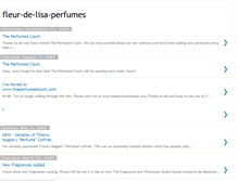Tablet Screenshot of fleur-de-lisa-perfumes.blogspot.com
