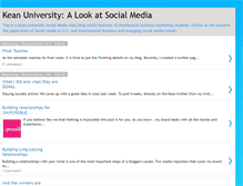 Tablet Screenshot of keanmarketing.blogspot.com