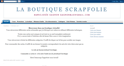 Desktop Screenshot of laboutiquescrapfolie.blogspot.com