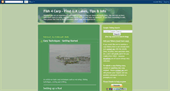 Desktop Screenshot of fish4carp.blogspot.com
