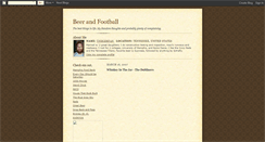 Desktop Screenshot of beerandfootball.blogspot.com