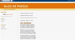 Desktop Screenshot of blogdepoesia.blogspot.com