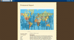 Desktop Screenshot of permanentimpact.blogspot.com
