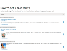 Tablet Screenshot of how-to-get-a-flat-belly.blogspot.com