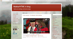 Desktop Screenshot of matkahtml.blogspot.com