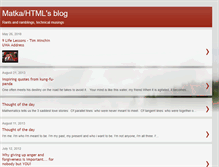 Tablet Screenshot of matkahtml.blogspot.com