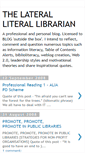 Mobile Screenshot of lllibrarian.blogspot.com