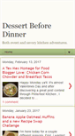 Mobile Screenshot of dessert-before-dinner.blogspot.com