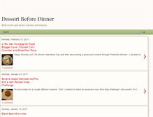 Tablet Screenshot of dessert-before-dinner.blogspot.com