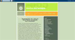 Desktop Screenshot of exodusbar.blogspot.com