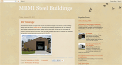 Desktop Screenshot of mbmisteelbuildings.blogspot.com