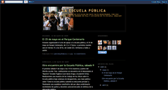 Desktop Screenshot of laescuelapublicaportenia.blogspot.com