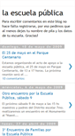 Mobile Screenshot of laescuelapublicaportenia.blogspot.com
