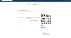 Desktop Screenshot of edobserver.blogspot.com