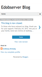 Mobile Screenshot of edobserver.blogspot.com