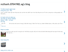 Tablet Screenshot of ncthanh07041982ag.blogspot.com
