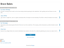 Tablet Screenshot of bravebabes.blogspot.com