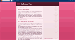 Desktop Screenshot of bea2ls-beautyspot.blogspot.com