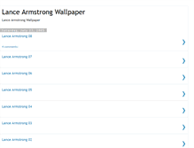 Tablet Screenshot of lancearmstrongwallpaper.blogspot.com