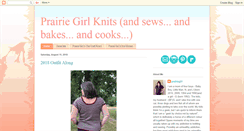 Desktop Screenshot of prairie-girl-knits.blogspot.com