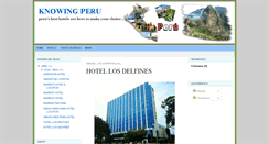 Desktop Screenshot of gettoperuhotels.blogspot.com